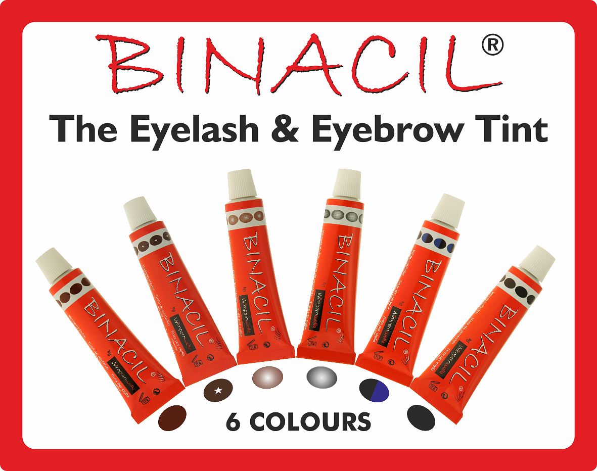 BINACIL Eyelash & Eyebrow Tint Colours