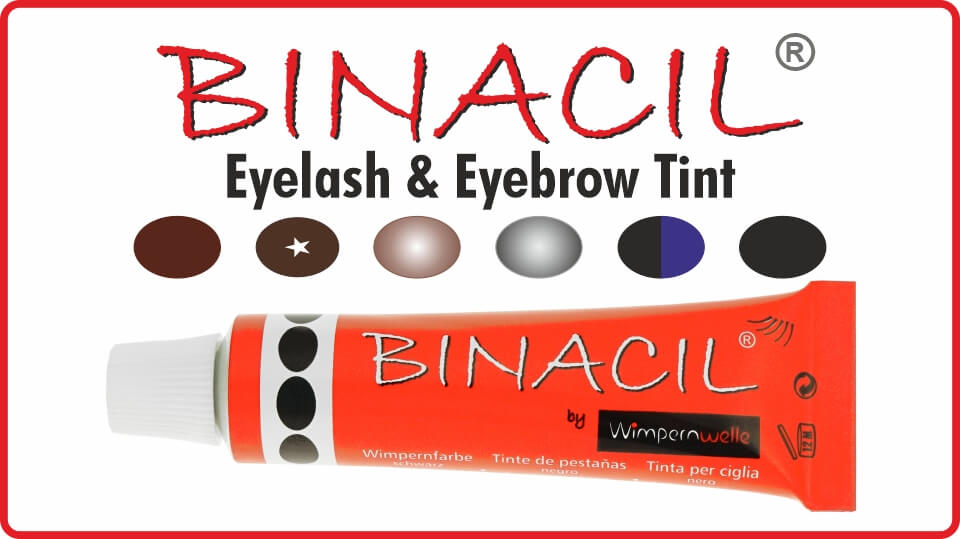 Binacil краска для бровей коричневый натуральный